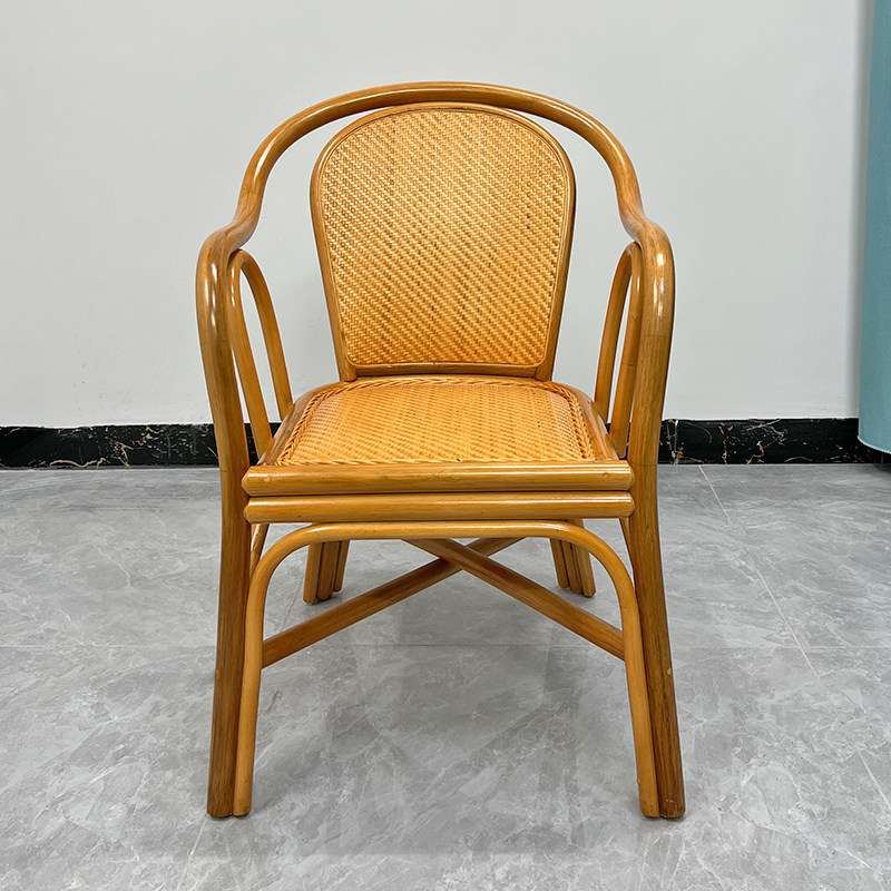家用天然真藤藤编靠背椅阳台桌椅老人椅滕椅客厅藤椅三件套藤条椅,淘宝优惠券,粉丝福利购,淘宝优惠卷