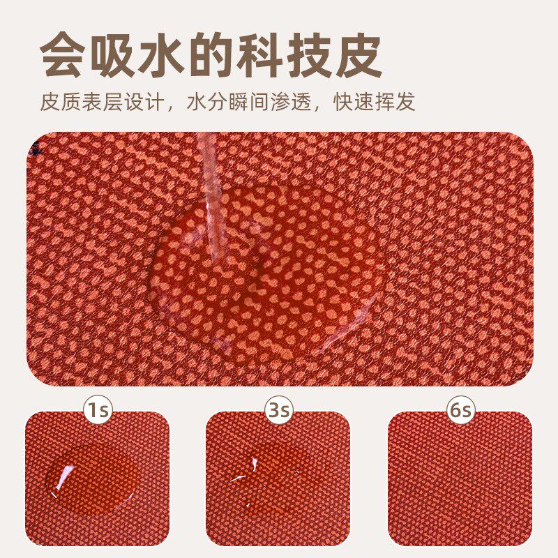 Kitchen floor mats are non-slip and oil-proof, wipeable and washable, waterproof and dirt-resistant, 7-shaped carpet mats, anti-fall L-shaped floor mats