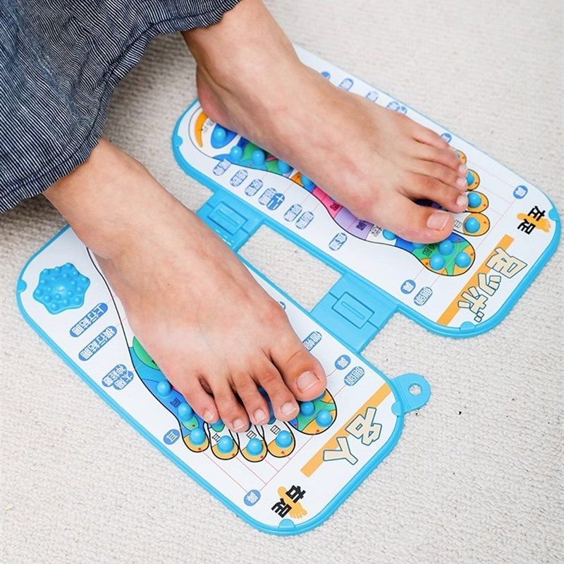 日本进口足底按摩板家用脚底板穴位按摩器足部按摩垫脚踩式指压板,淘宝优惠券,粉丝福利购,淘宝优惠卷