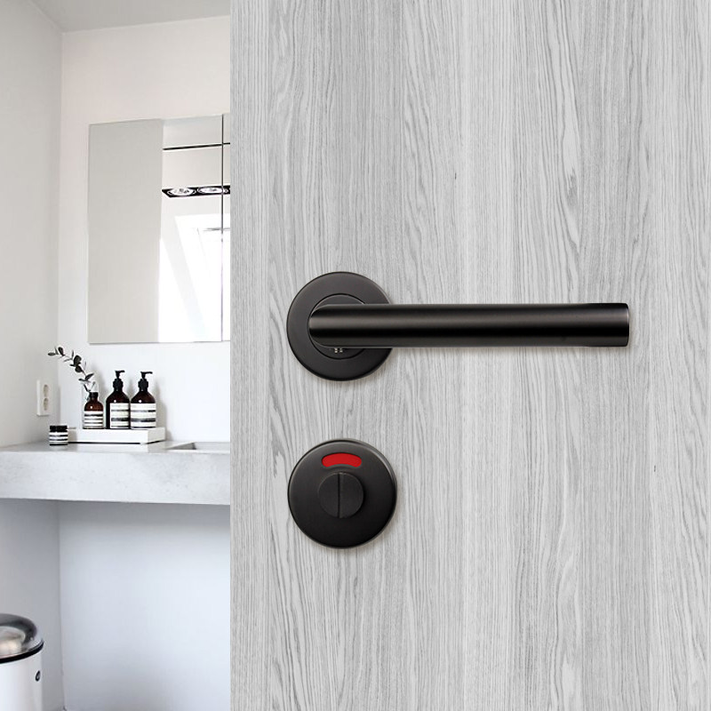 不锈钢卫生间门锁厕所门锁304分体锁有人无人指示隔断锁门锁把手,淘宝优惠券,粉丝福利购,淘宝优惠卷