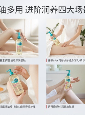 DermaB得妈贝润肤乳身体乳身体油精保湿滋润女皮肤干燥全身士养