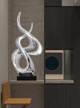 现代轻奢摆设客厅餐厅落地雕塑艺术品摆件酒店大堂样板间软装饰品
