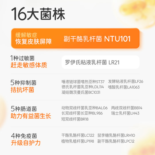 【敏皮拜拜】宝体安新升级皮肤益生菌2小时舒缓皮敏换季皮肤养护