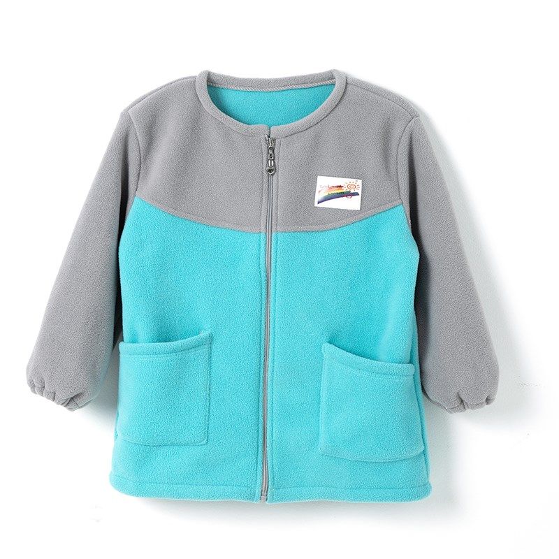 男宝宝羽绒服罩衣长袖拉链棉衣洋气秋冬外穿防脏护衣小孩儿童围裙,淘宝优惠券,粉丝福利购,淘宝优惠卷