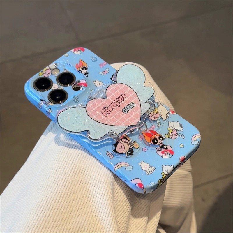 飞天小女警适用苹果17pro手机壳iPhone15promax菲林14p13pm12x/xr/xs三星S24ultra23plus一加ACE3V5保护7套8 - 图1