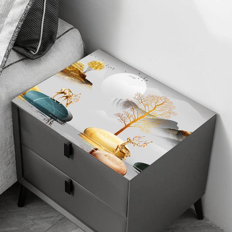 床头柜垫子免洗防水防尘垫桌垫卧室盖布轻奢桌布盖垫床头柜保护垫,淘宝优惠券,粉丝福利购,淘宝优惠卷