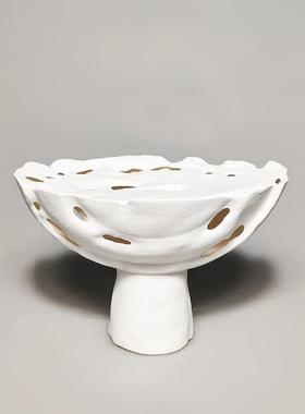 新中式几何创意陶瓷花瓶样板间客厅书房玄关边柜插花花器装饰摆饰