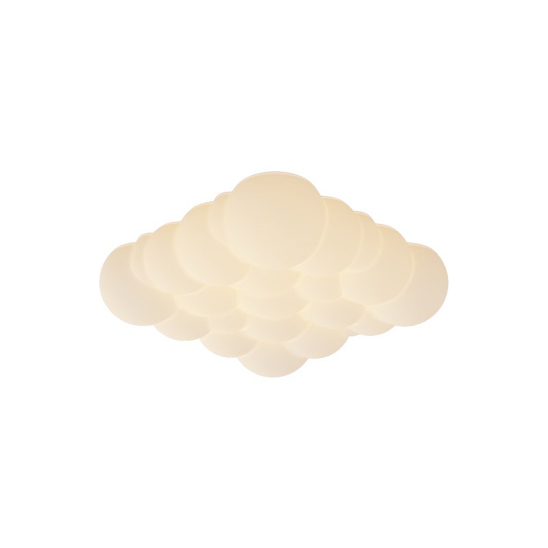 铭琢灯饰 简约奶油风全光谱护眼卧室灯吸顶灯方形灯具书房儿童灯 - 图2