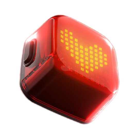 XOSS智能表情尾灯行者尾灯星云自行车刹车骑行警示灯夜骑感应灯