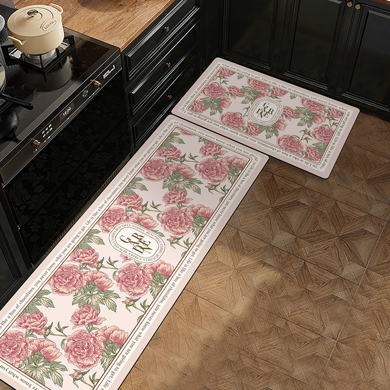 厨房硅藻泥防油污脚踩垫长条形床边毯脚垫吸水防尘浴室门垫地垫,淘宝优惠券,粉丝福利购,淘宝优惠卷