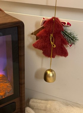 圣诞节氛围房间门玄关装饰毛毡圣诞树挂件装饰汽车装饰小礼品挂饰