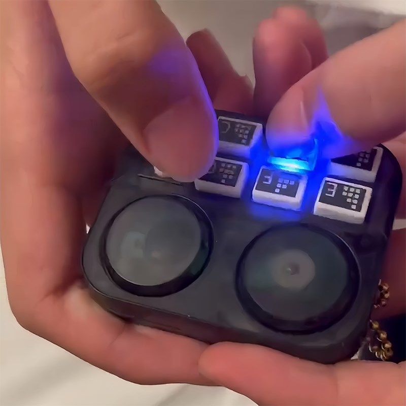 迷你打碟机钥匙扣乐器玩具卡通动物节奏机包包车钥匙挂件创意礼物,淘宝优惠券,粉丝福利购,淘宝优惠卷