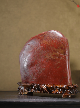 顶爷奇石原石靠山石装饰收藏摆件