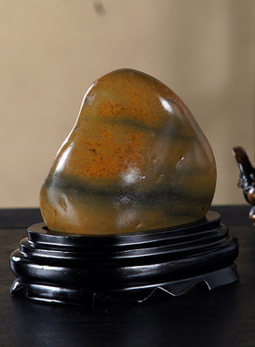 顶爷奇石原石靠山收藏大化石摆件