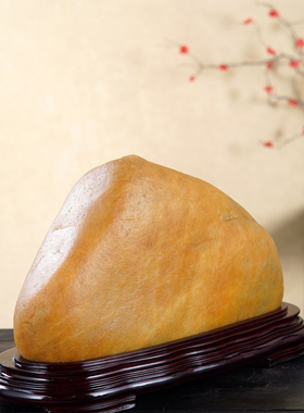 顶爷奇石原石靠山石装饰收藏摆件