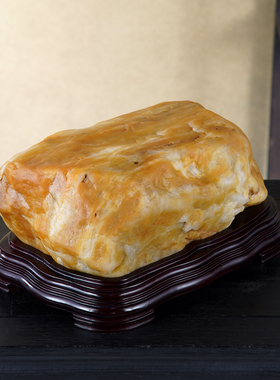 顶爷奇石原石靠山石装饰收藏摆件