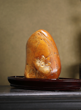 顶爷奇石原石靠山石装饰收藏摆件