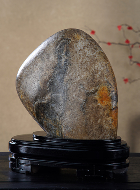 顶爷奇石原石靠山收藏卡瓦石摆件