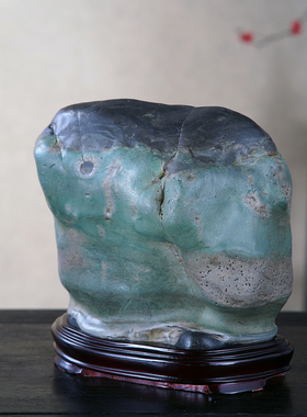 顶爷奇石原石靠山石装饰收藏摆件