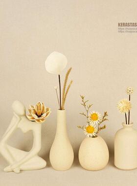 摆件高档轻奢家居客厅装饰品电视柜玄关酒柜高档轻奢家庭卧室干花