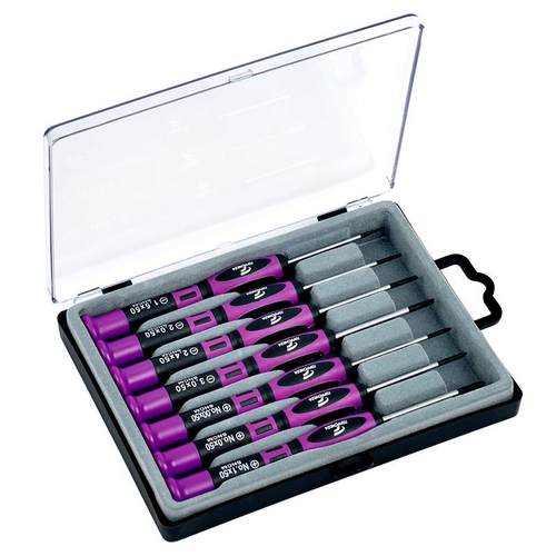 拓伏锐SD-0571 精密螺丝刀套装进口小十字一字带磁起子组螺丝批组 - 图2