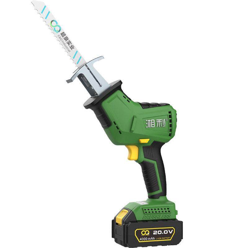 湘利锂电往复锯充电式电动马刀锯手锯子小型手持户外切割伐木电锯,淘宝优惠券,粉丝福利购,淘宝优惠卷