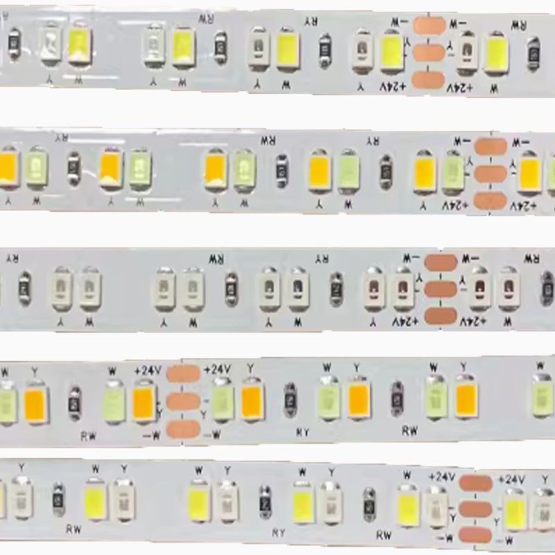 LED双色灯带24V红白光红蓝光白暖白+冰蓝+金黄机械闸机指示线条灯,淘宝优惠券,粉丝福利购,淘宝优惠卷