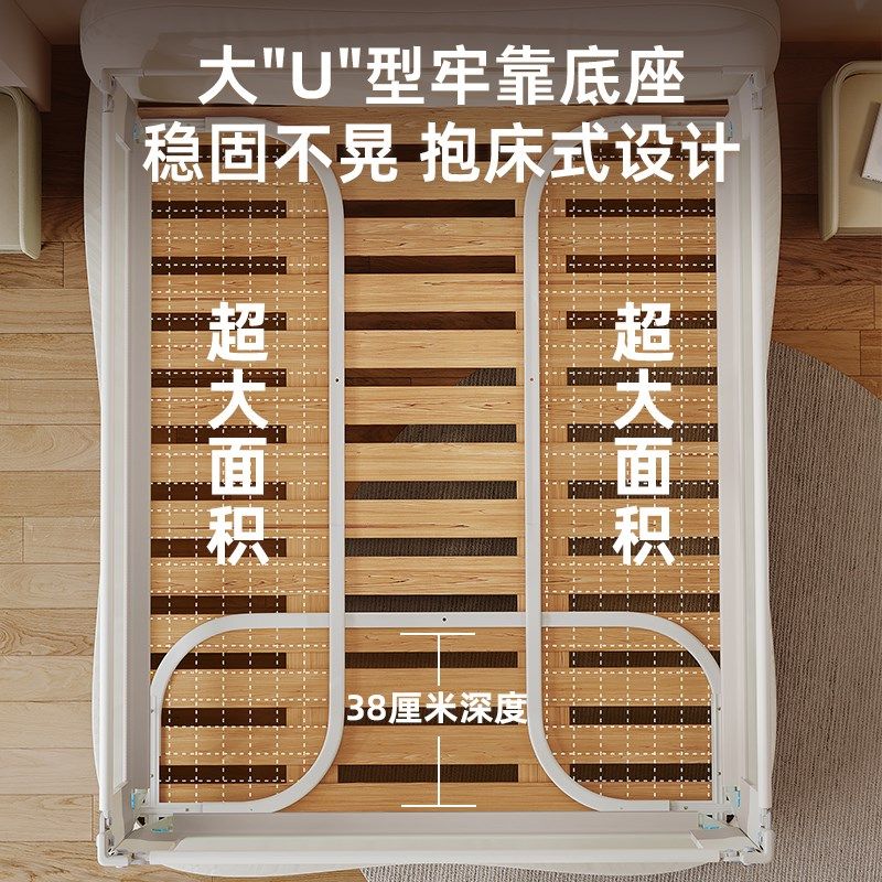 床围栏护栏免打孔加高婴儿宝宝儿童床边防摔单边一面升降U型挡板,淘宝优惠券,粉丝福利购,淘宝优惠卷