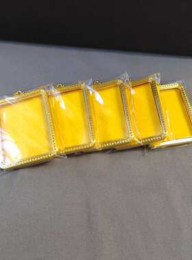 相框金色吊坠玻璃面板新款唐卡盒嘎乌盒配绳子联系商家