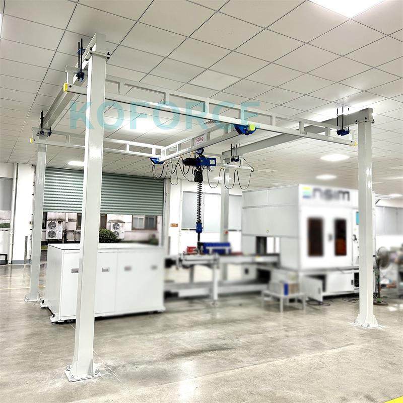 500kg组合式刚性轨道起重机配伺服提升机KBK电动刚性轨道桁吊,淘宝优惠券,粉丝福利购,淘宝优惠卷