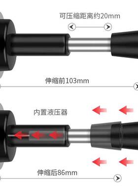 门挡门吸防盗门防撞器免打孔新款入户门门顶静音液压缓冲门后神器