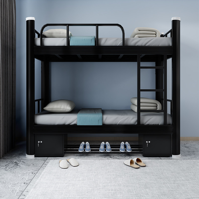 加厚上下铺铁床学生员工宿舍双层床公寓高低铁床工地上下铺铁艺床,淘宝优惠券,粉丝福利购,淘宝优惠卷