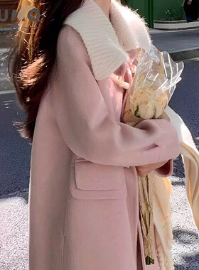 【官方正品】羽绒服毛呢毛线领
