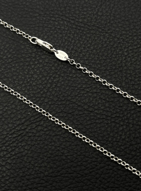 s925纯银克罗伈复古小号宝剑项链男女十字架吊坠匕首经典款毛衣链