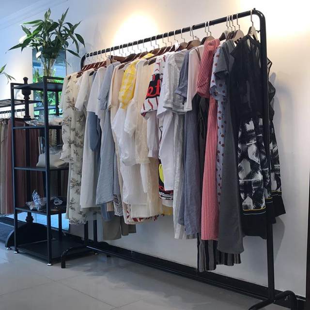 Clothes rack floor-standing folding storage rack indoor single-rod hanging clothes rack bedroom household simple clothes rack