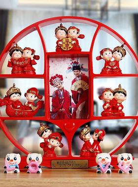 结婚礼物送新人新婚闺蜜新娘同事女的高档高级实用订婚庆礼品摆件