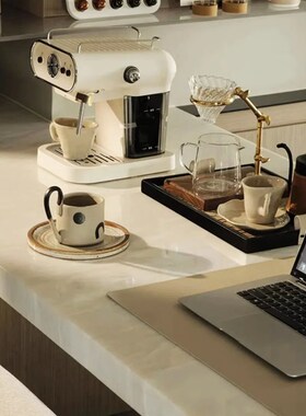 E-Pin 逸品家居厨房套组摆件软装样板房咖啡豆手摇研磨机咖啡杯