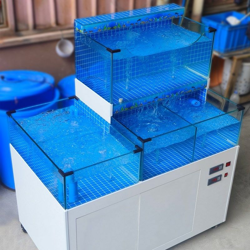 海鲜鱼缸商用海鲜池恒温制冷一体饭店超市专用移动水产海鲜缸定做,淘宝优惠券,粉丝福利购,淘宝优惠卷