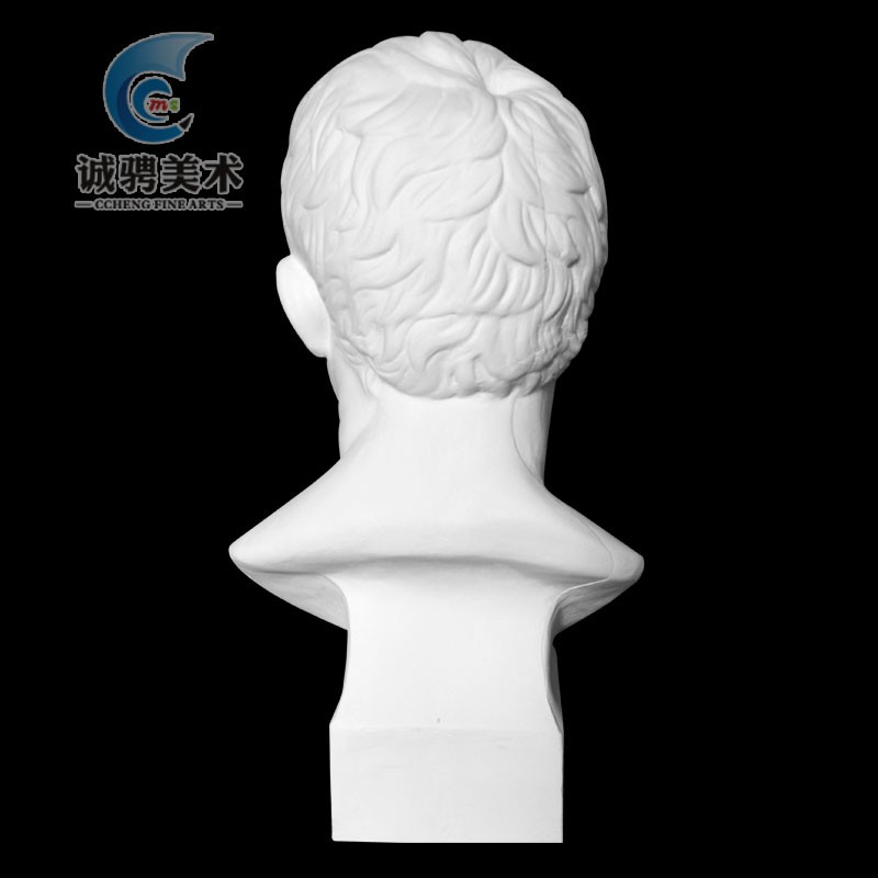 阿格里巴石膏像美术静物模型石膏教具用品摆件阿格里巴石膏像摆件 - 图2