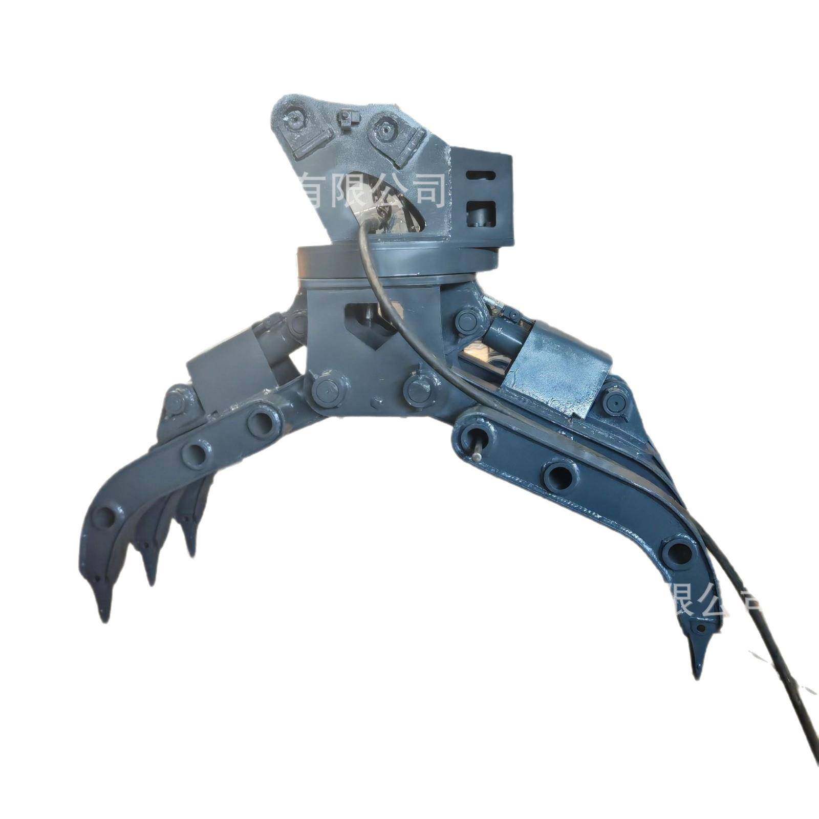 挖掘机属具抓木器工地抓废铁废料石头抓取机液压旋转挖机抓钢机,淘宝优惠券,粉丝福利购,淘宝优惠卷