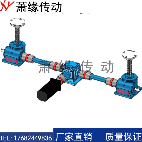 SWL系列精密滚珠丝杆升降机可配步进/伺服电机SWL1T 2.5T 5T 10T - 图3