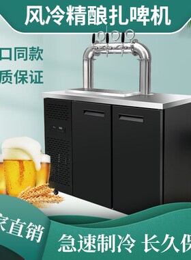 商用扎啤机风冷啤酒精酿保鲜打z酒机酒墙全自动一体生啤机精酿设