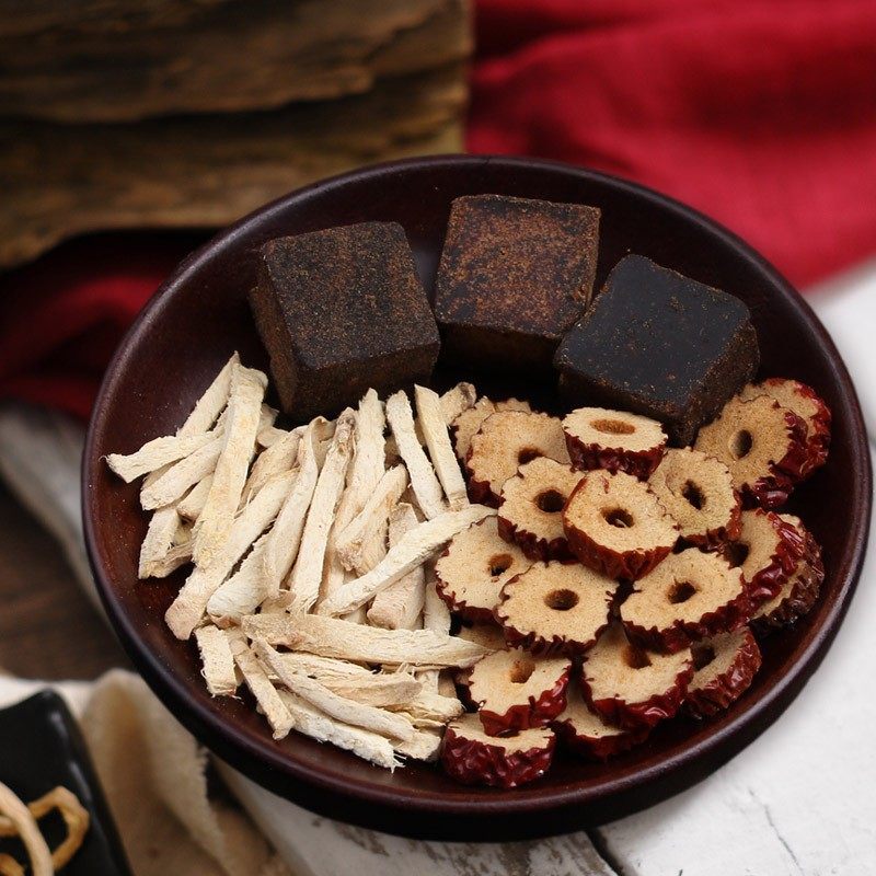 红糖姜茶大姨妈红枣茶黑糖姜茶非颗粒盒装茶包女生滋补气血养生茶 - 图2