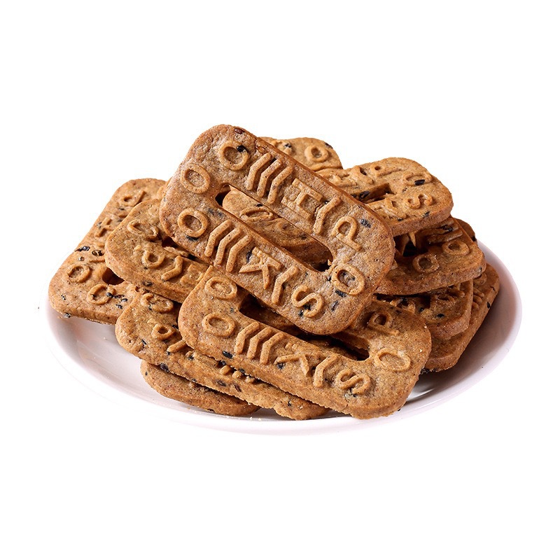 Wuhei alkali water cereal cake, sucrose-free, multigrain biscuits, fitness relief, meal replacement, full grain breakfast, casual snacks