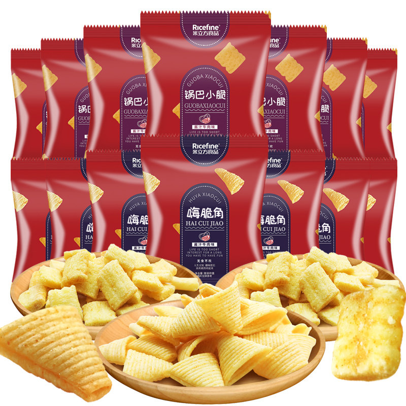 米立方锅巴虎牙尖角妙嗨脆角酱汁牛肉味同款某底捞小零食,淘宝优惠券,粉丝福利购,淘宝优惠卷
