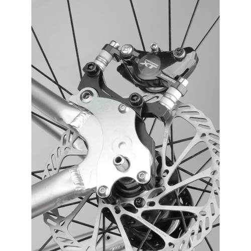 公路山地自行车盘式制动器改装V盘转换制动器适配器座椅V制动器改 - 图2