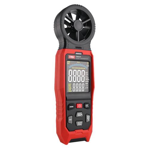 特安斯一体手持数字风速计风速风量空气流速测量仪TA642A/B/C气象 - 图2