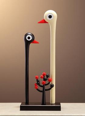 入户玄关壁龛抽象摆设三四口轻奢艺术高档电视柜隔断饰品乔迁礼物