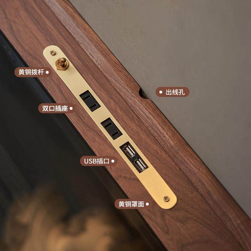 实木悬浮床头柜氛围灯悬空简约卧室小户型小型智能壁挂迷你床边柜,淘宝优惠券,粉丝福利购,淘宝优惠卷