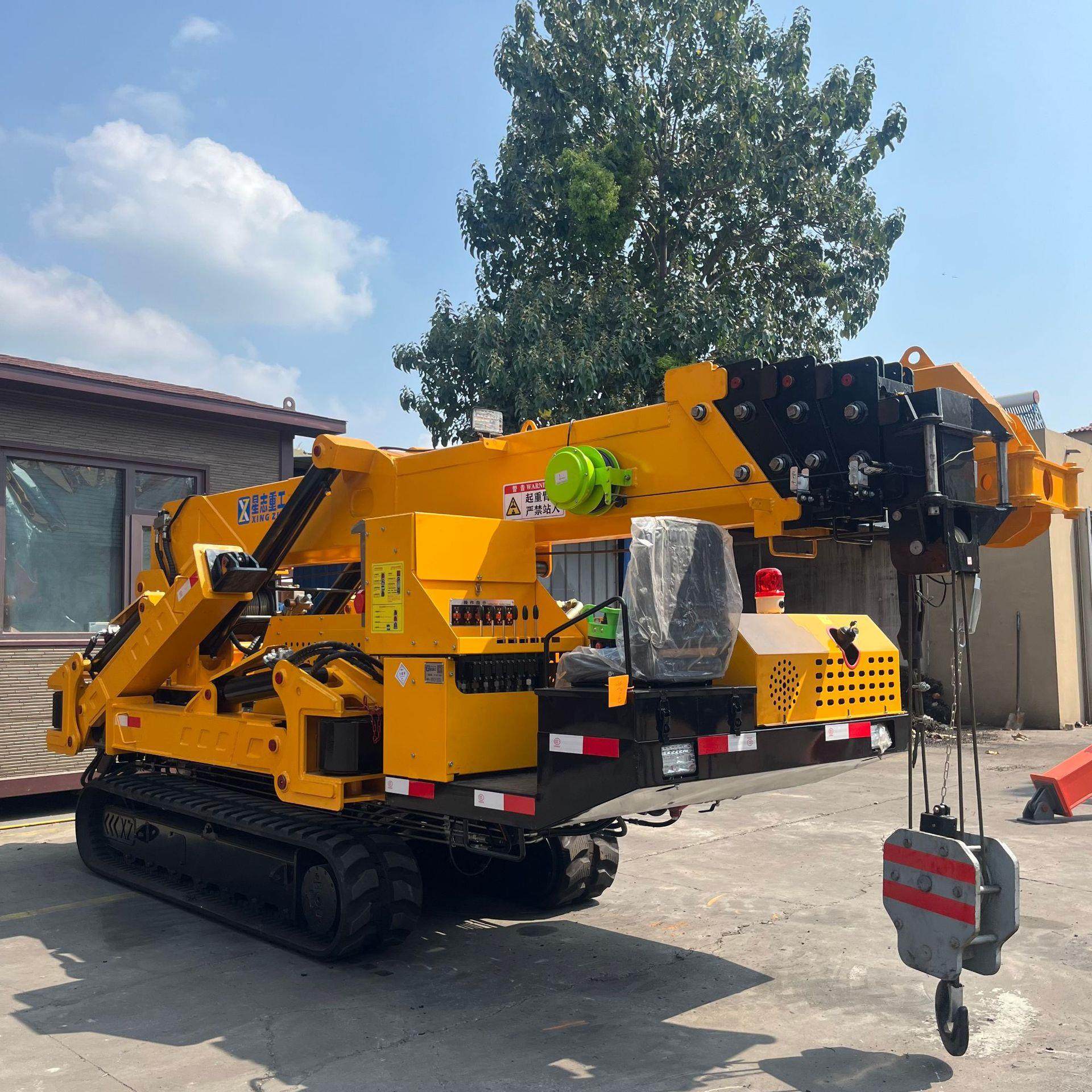 蜘蛛吊车履带式自行走式可进电梯液压伸缩吊臂遥控移动式蜘蛛吊车,淘宝优惠券,粉丝福利购,淘宝优惠卷